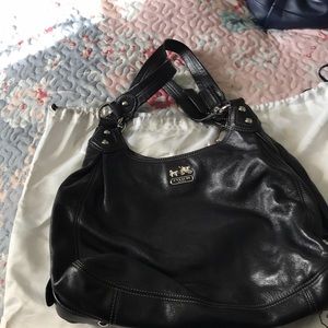 Coach leather handbag